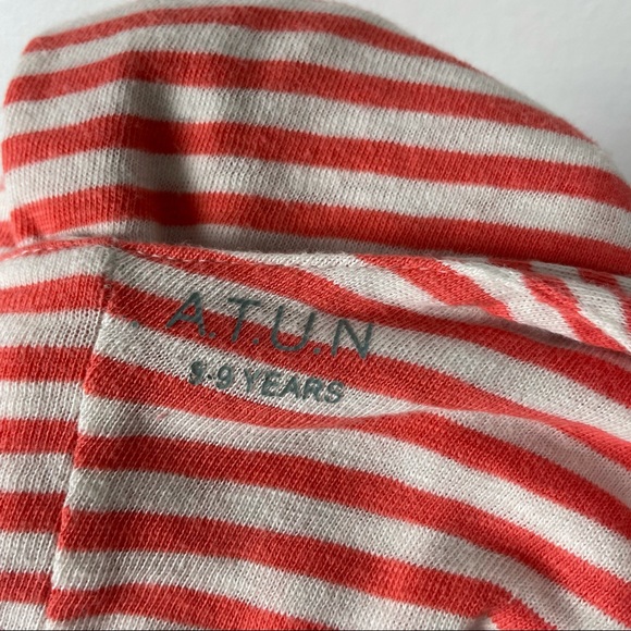 🖤 3/$25 SALE! 
A.T.U.N pink striped dress 8/9 - Picture 9 of 9